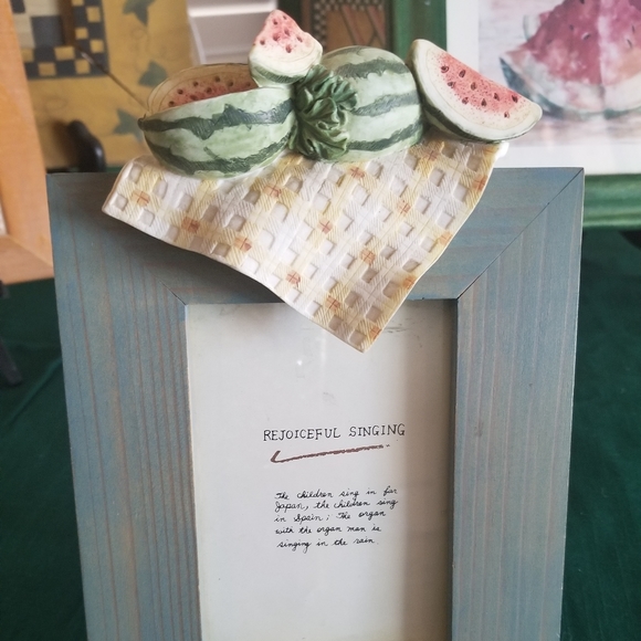 Watermelon Picture Frame - Picture 1 of 2